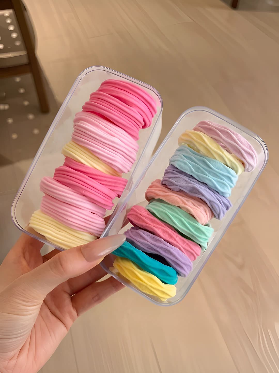 Candy ромб + розово-белый вертикальный 20 шт