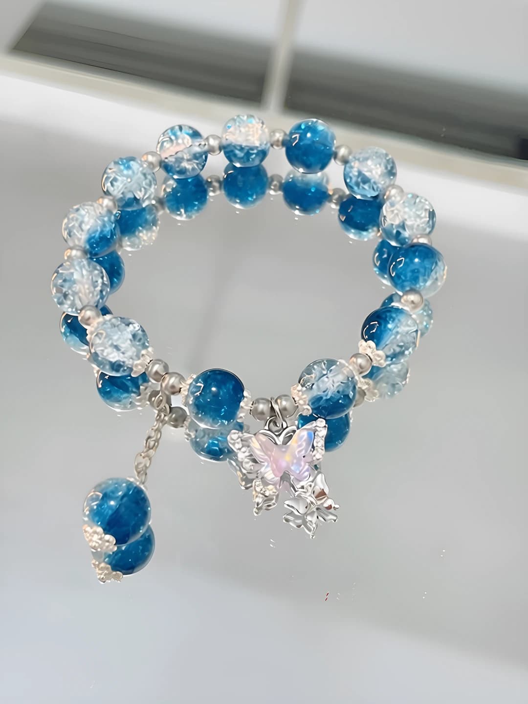 Dark blue bracelet