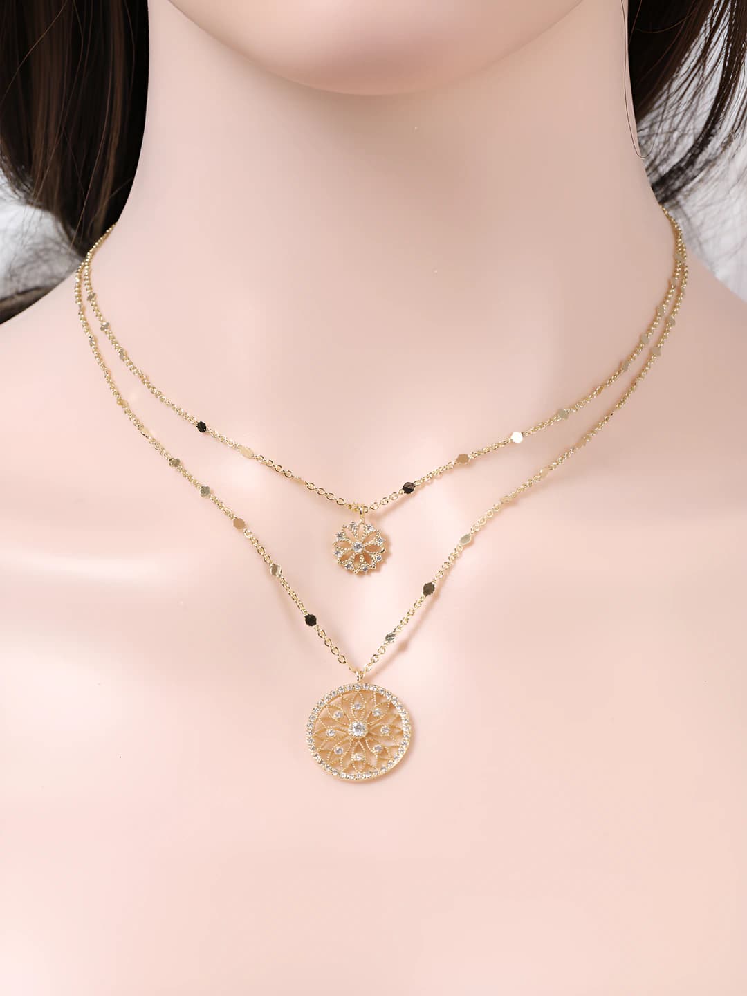 Gold necklace