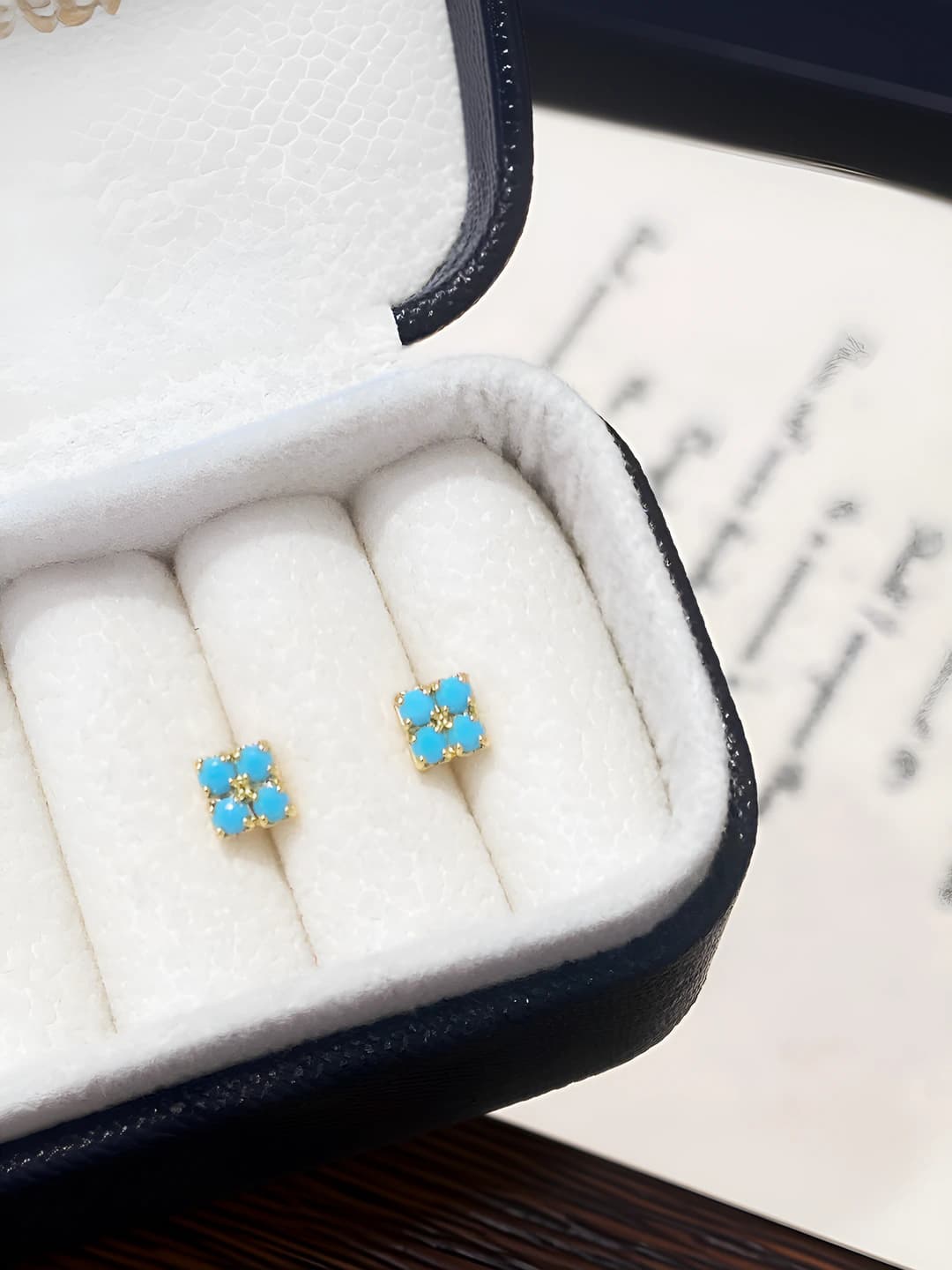 A-437-Golden Peacock Blue Zircon