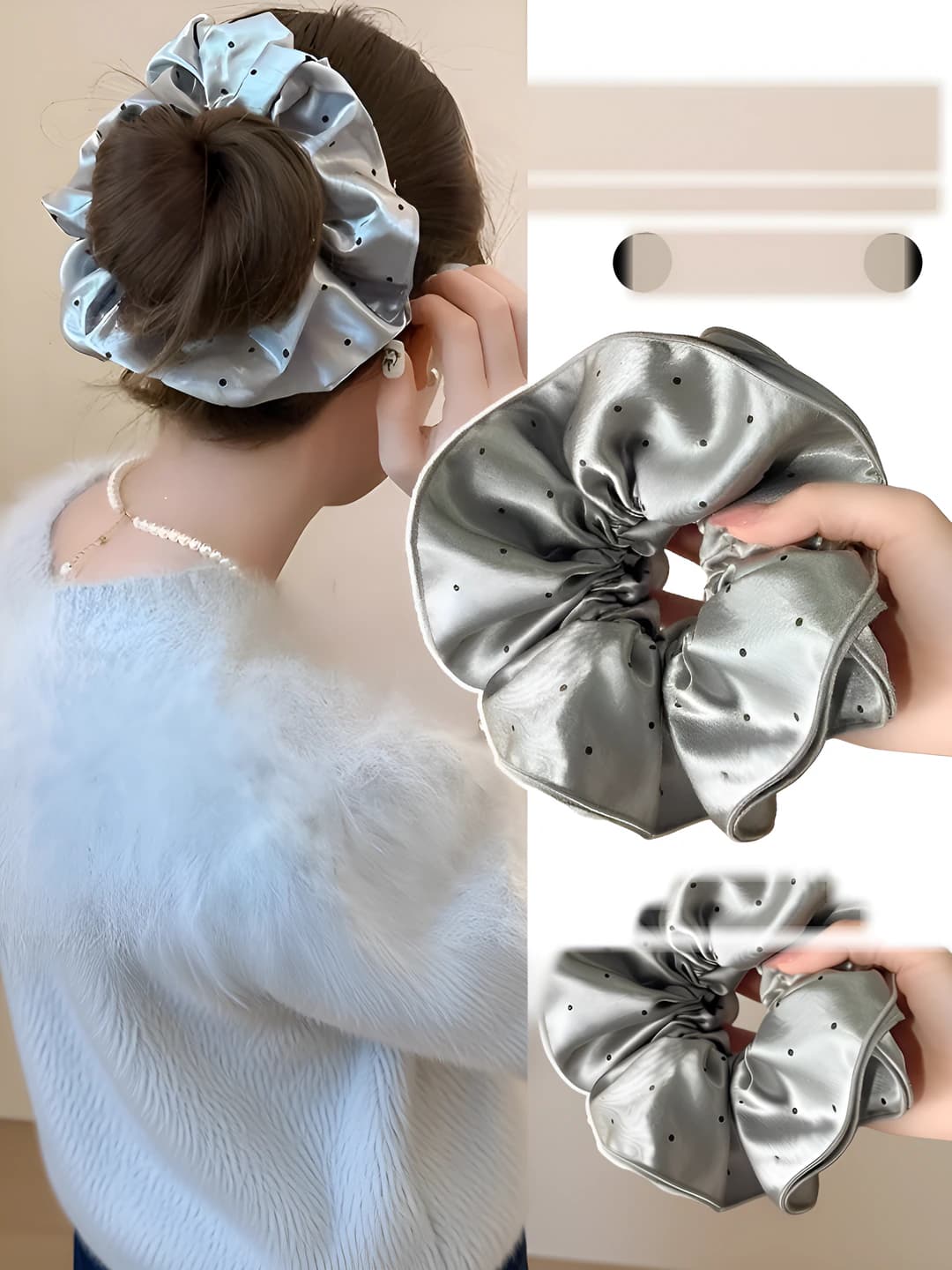 1# Grey, double layer, ~17 cm
