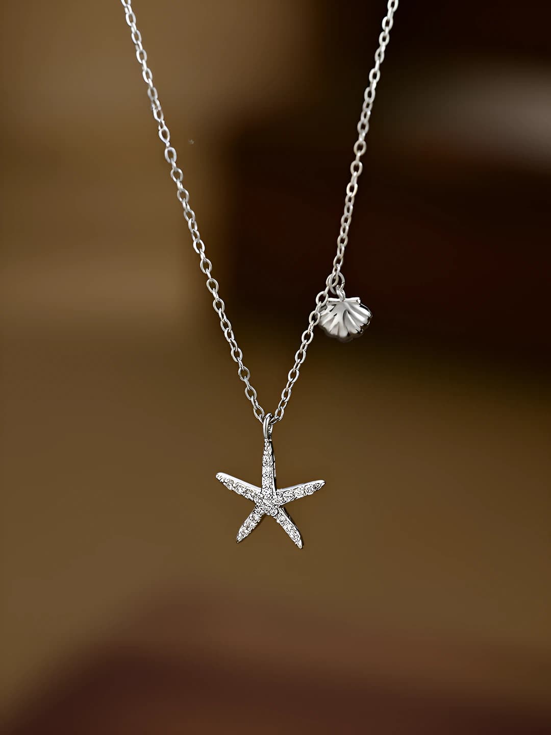 Women's 2026 pendant necklace with micro zircon and geometric shape