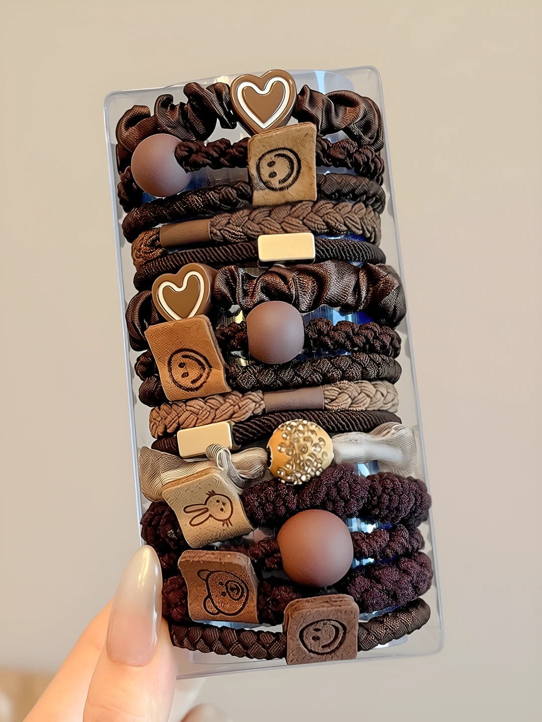 Cocoa brown 15-piece set