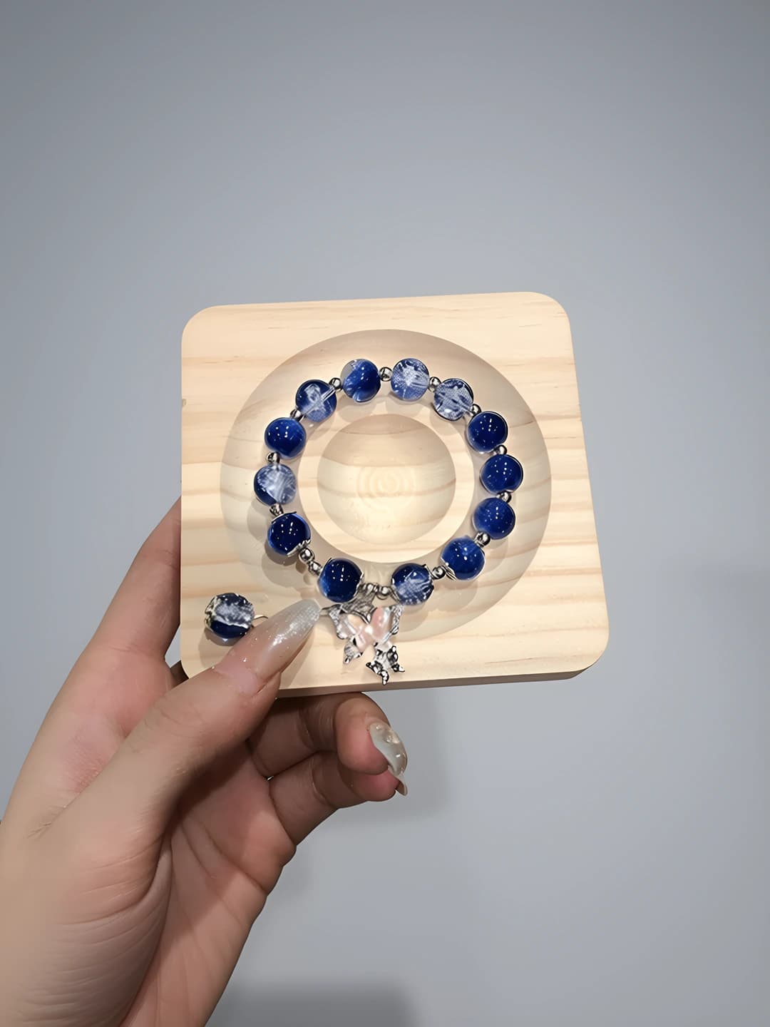 Dark blue bracelet