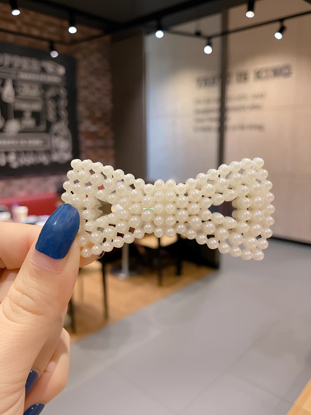 15# Pearl bow, cutout