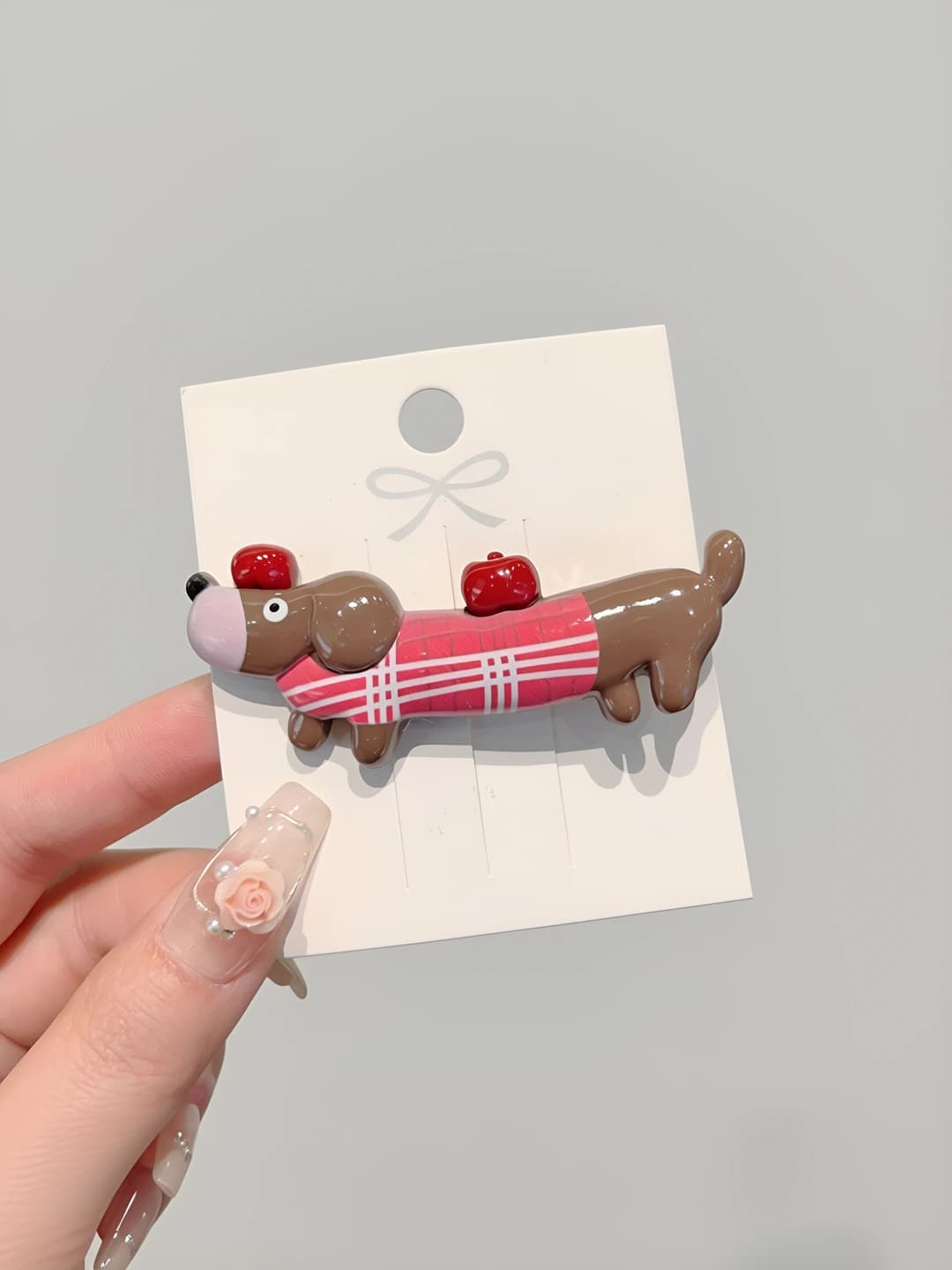 4# Pink-coffee [1 pc] ~4.5cm