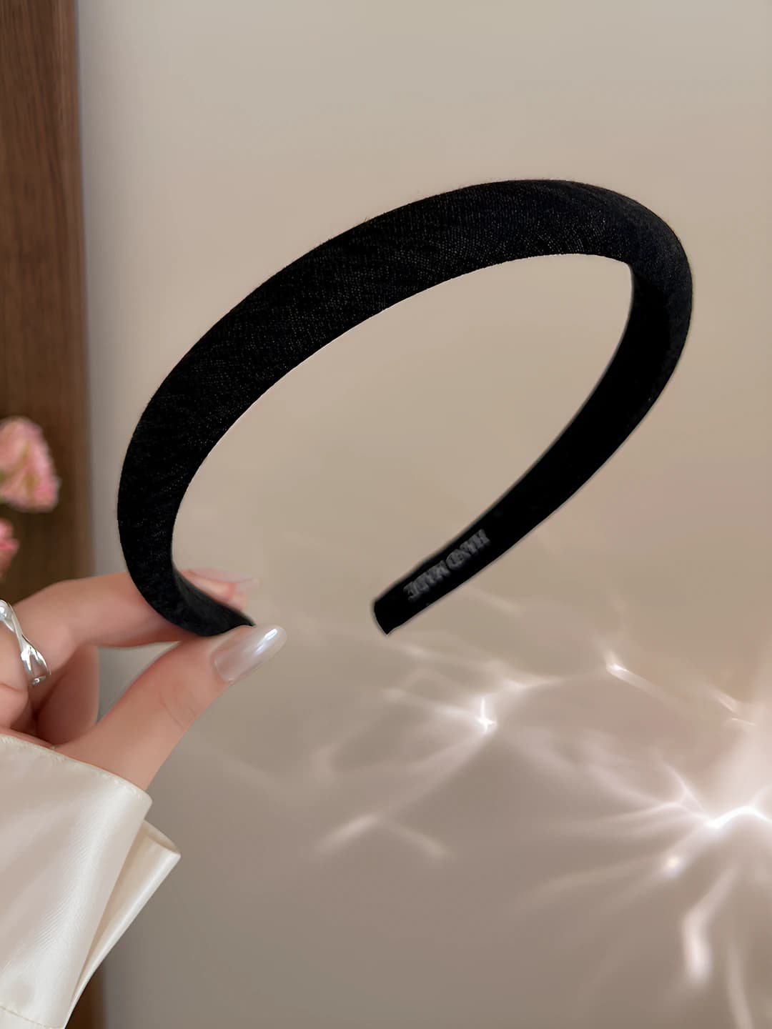 Navy headband