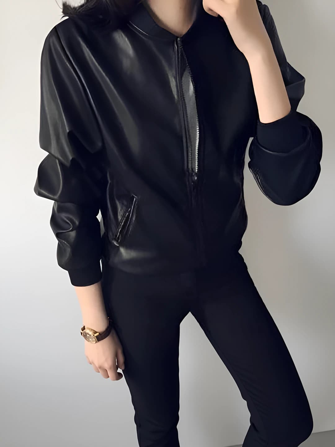 Black (with lining)