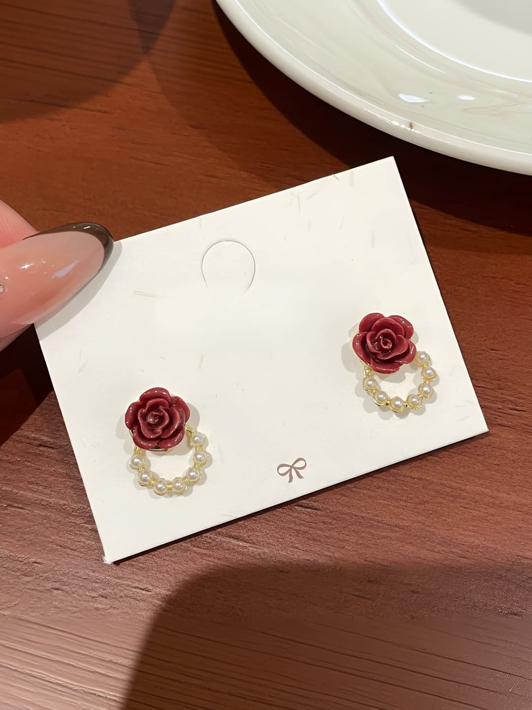 EC5 Flowers Pearl Ring