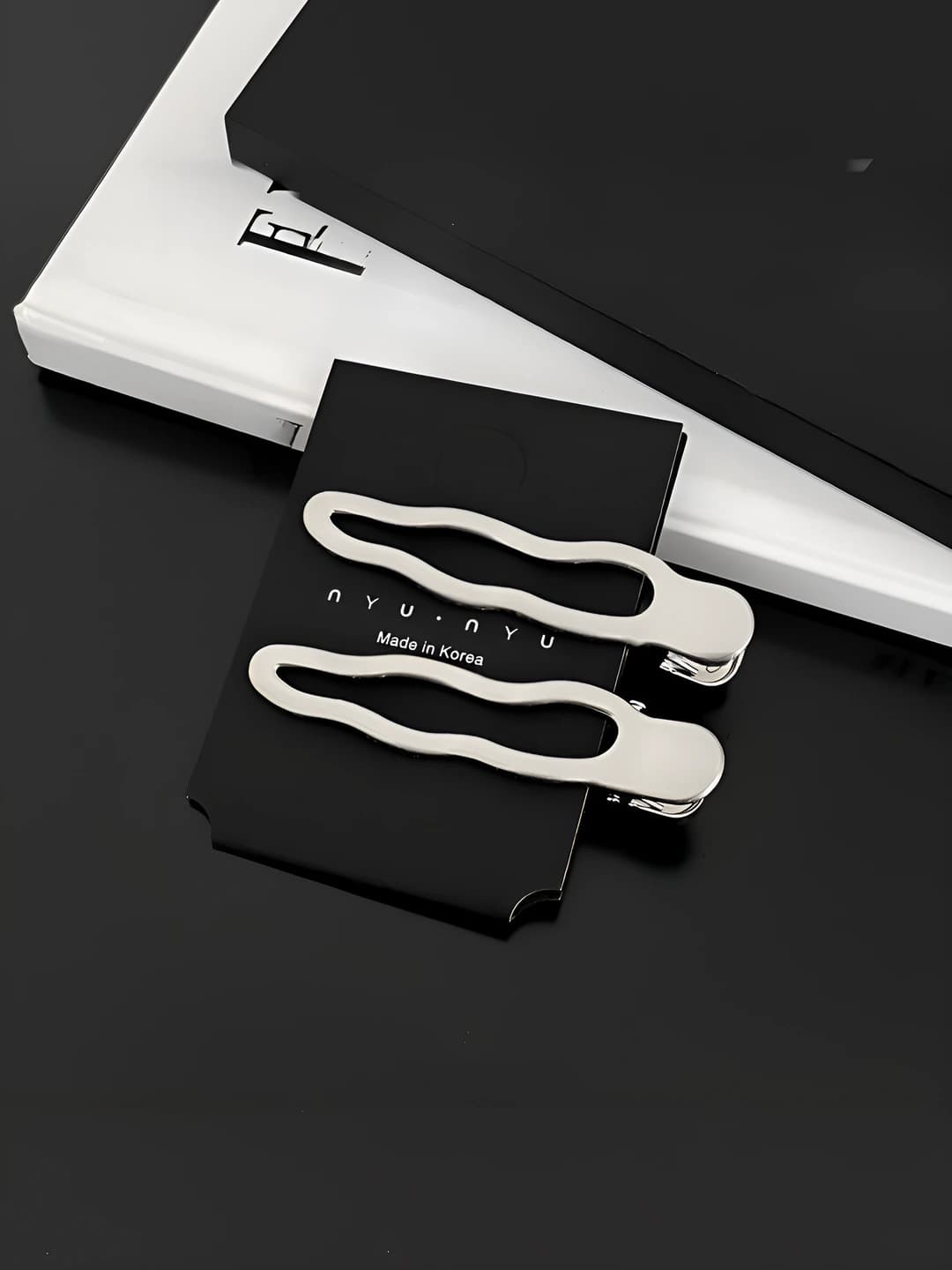 1# Hollow wave clip, 2 pcs