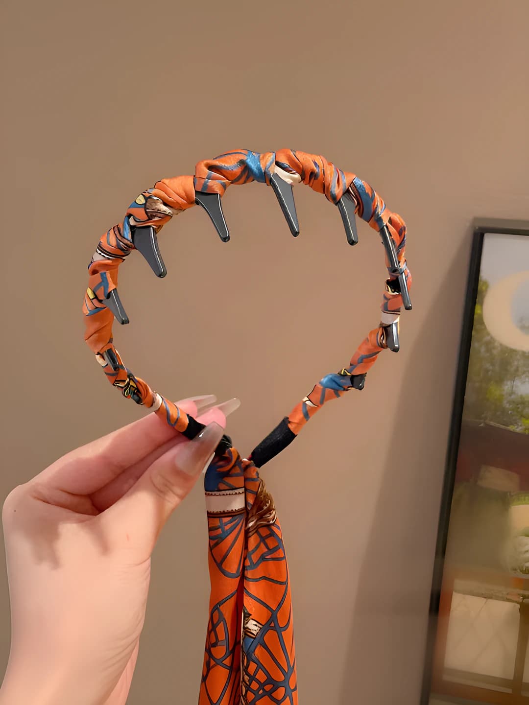 Sariq vintage lentali diadem