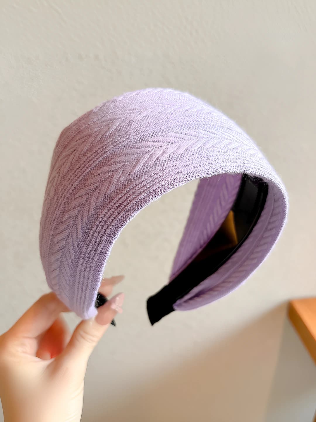 Wheat pattern - purple (width 7 cm, base 2.5 cm)