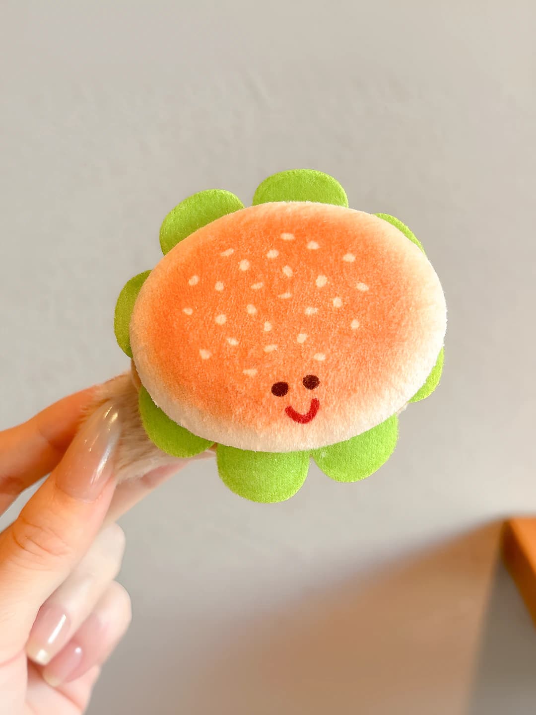 1# Burger sochak qisqich - asos ~7.3 sm, aksessuar ~7 sm, 6.5 sm