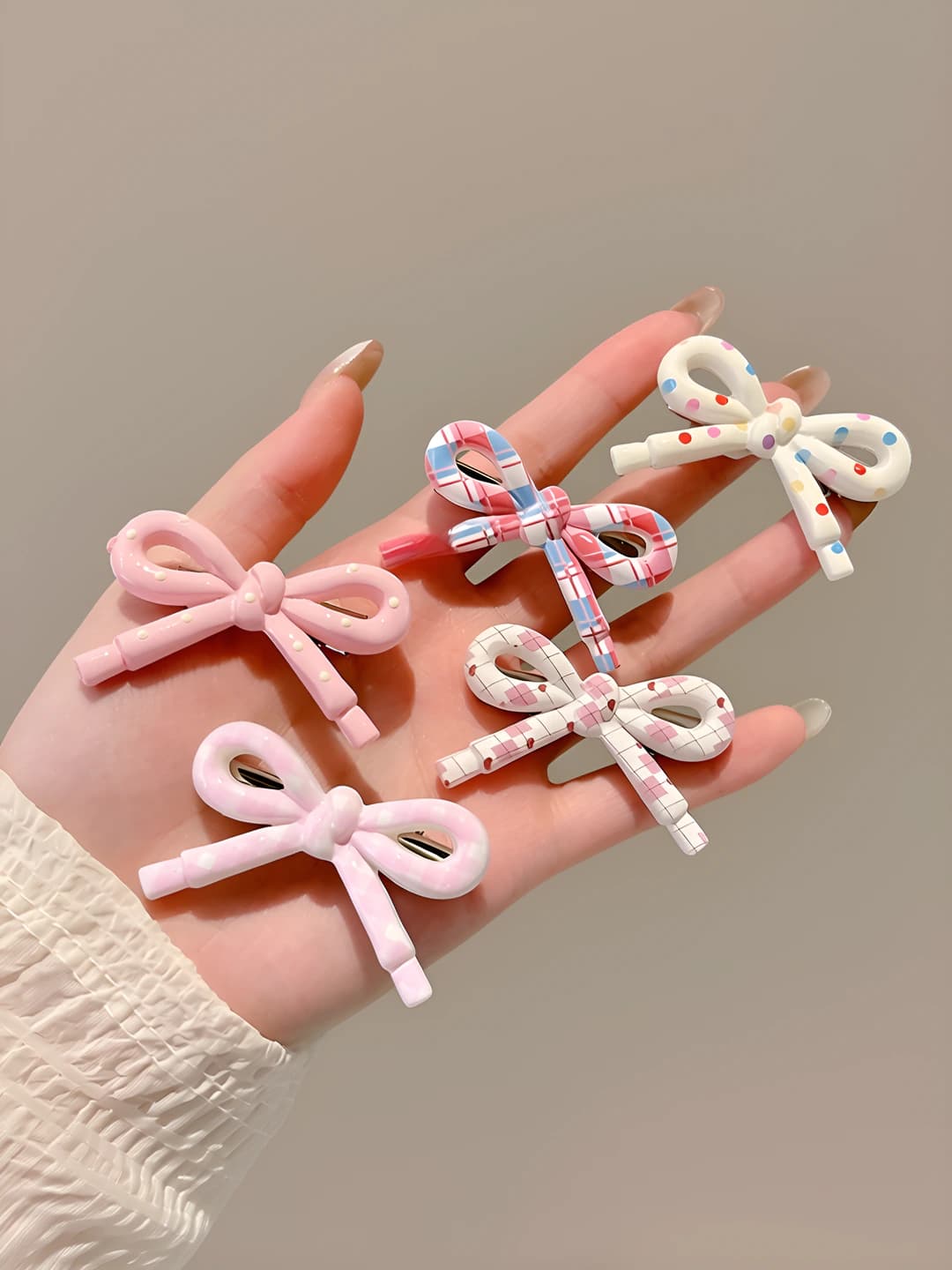 Розовая бабочка, 5 шт
