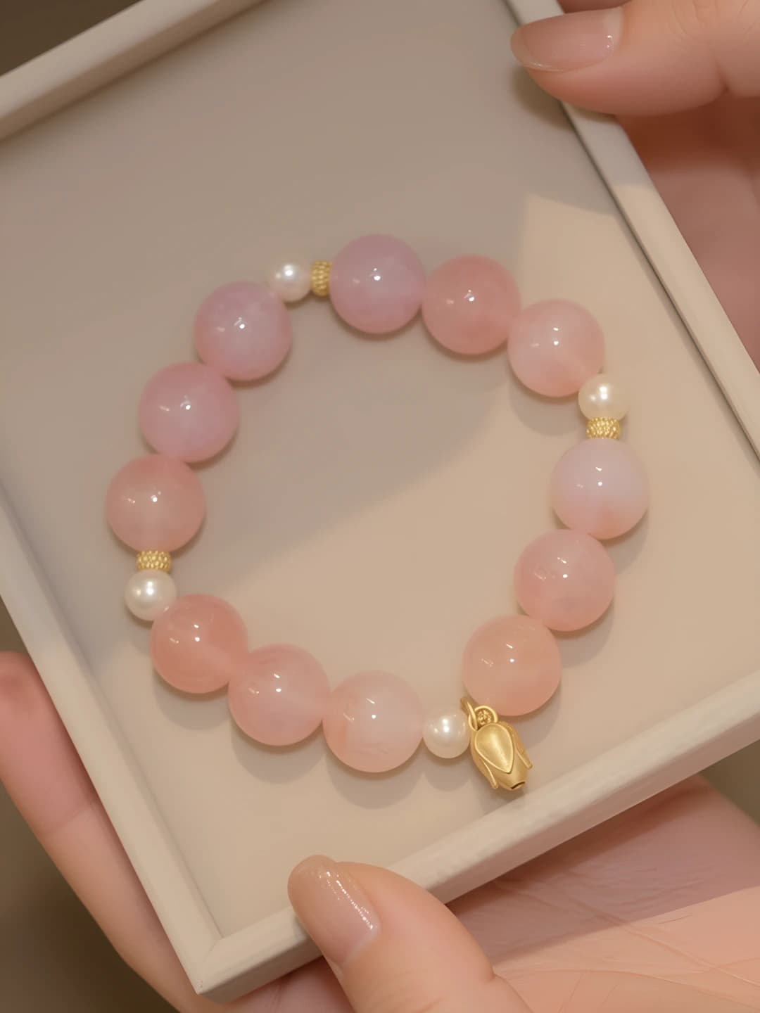 Peach lotus