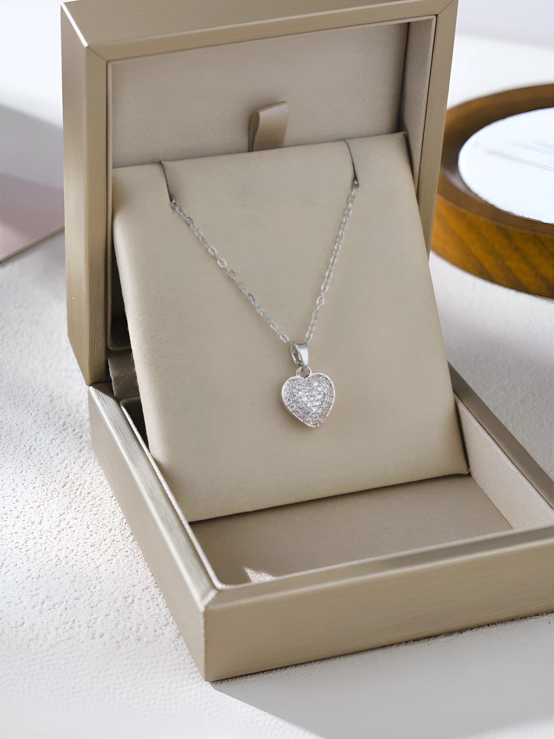 1081-Silver heart