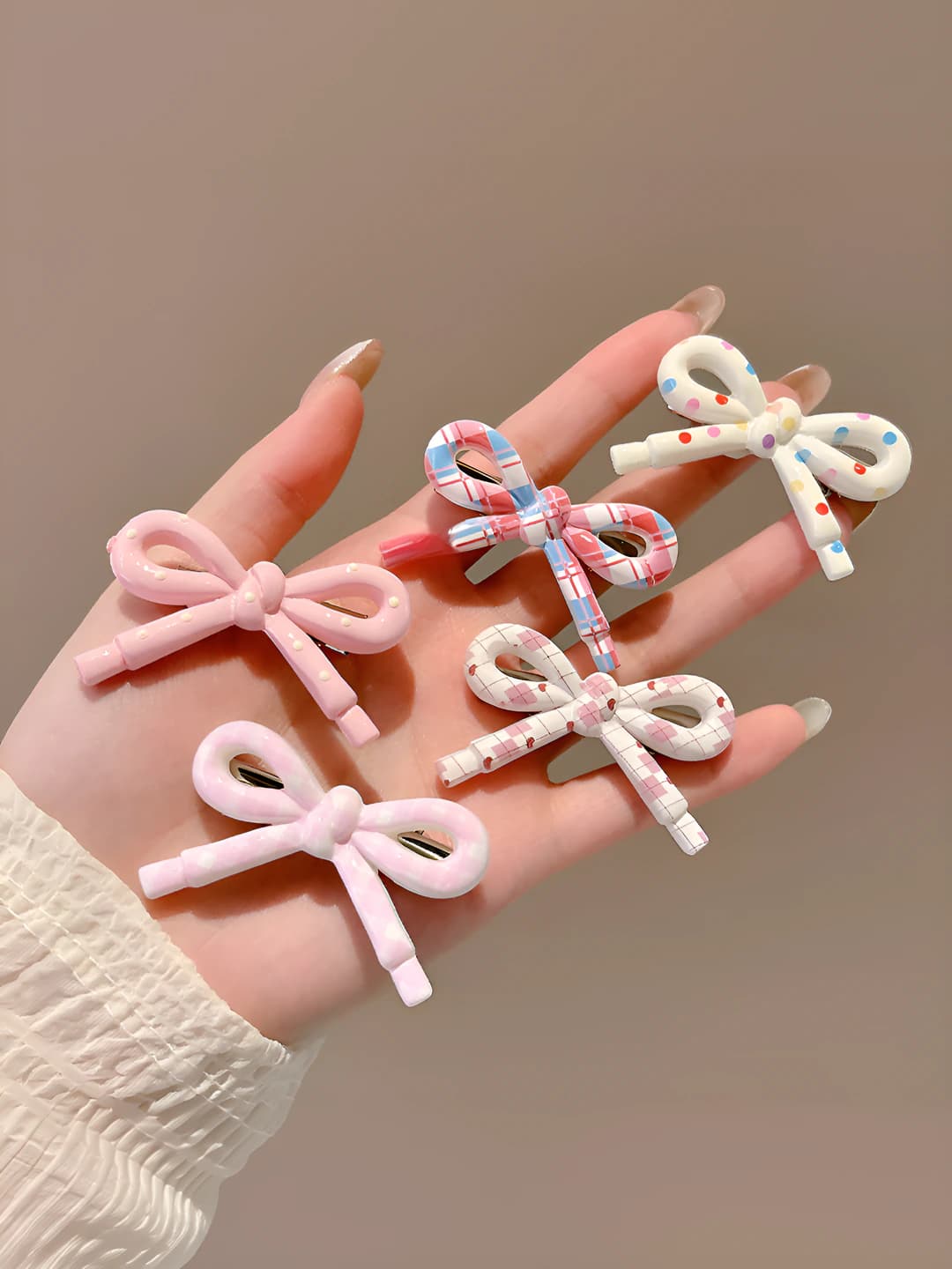 Pink butterfly, 5 pcs