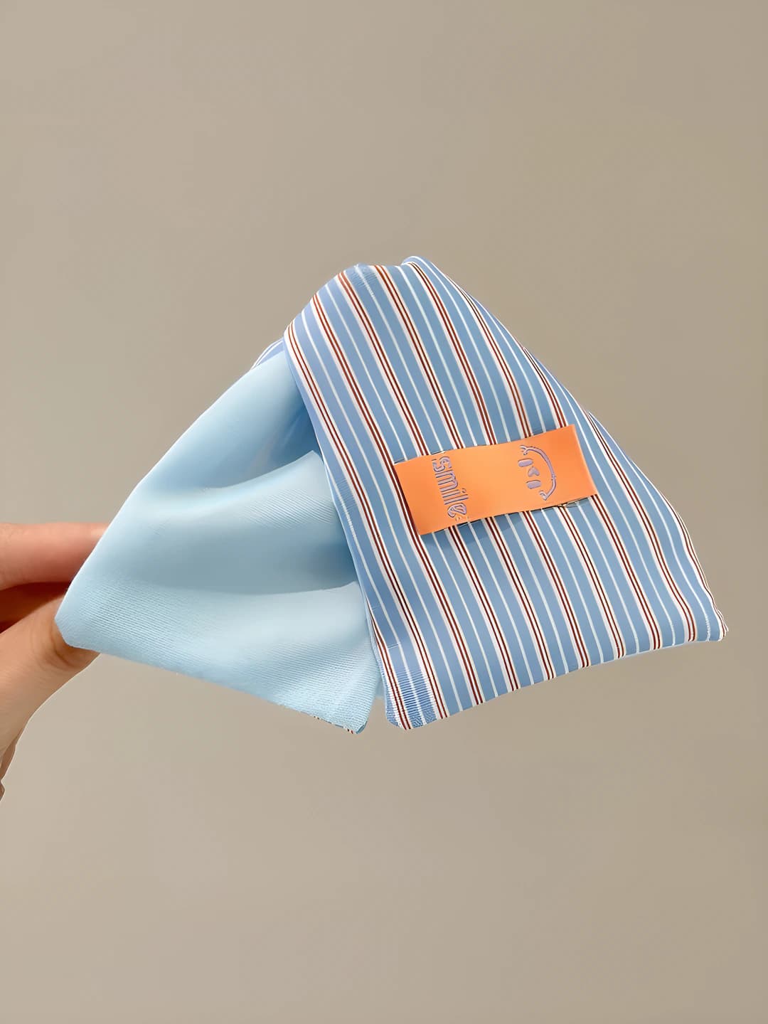 Blue-orange striped approx. 13 cm