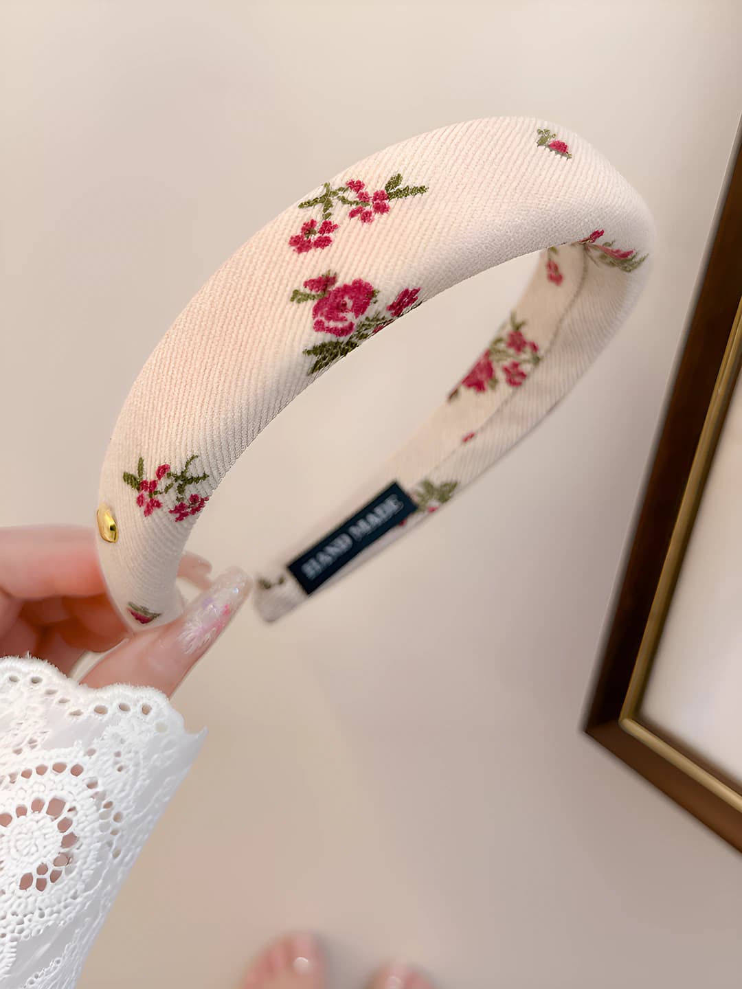 Off-white headband