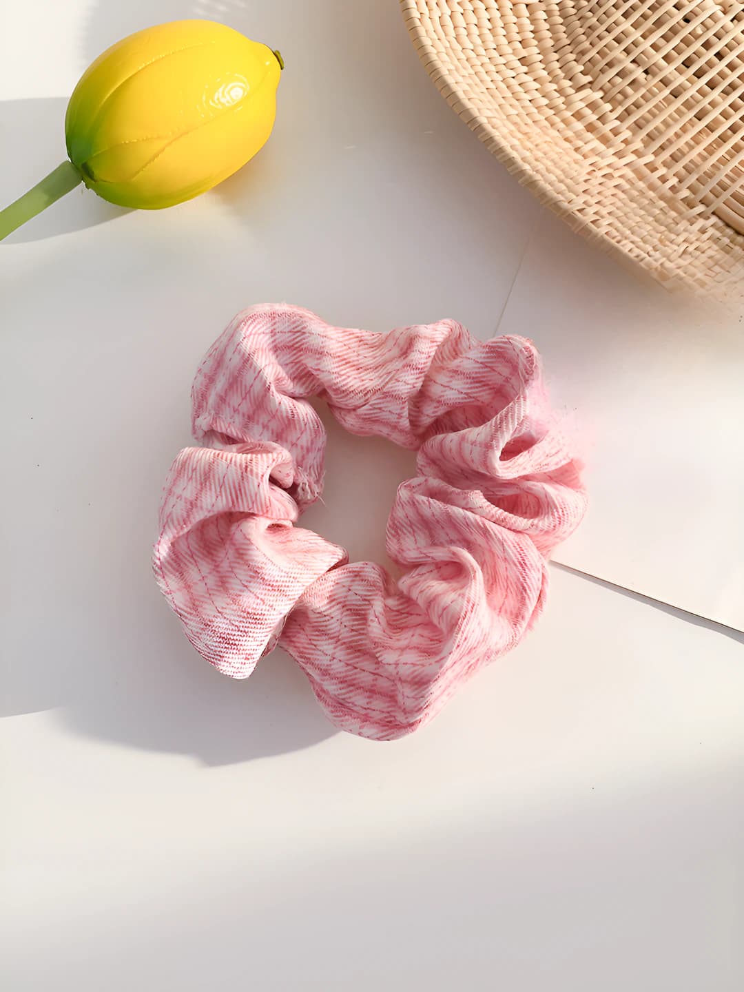 57# Light pink plaid 9cm