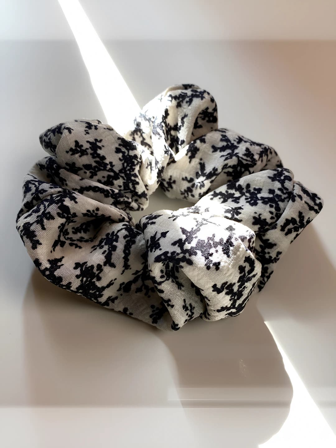 4# Black, floral