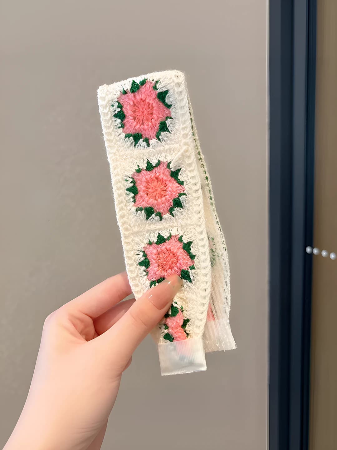 10# Beige pink floral