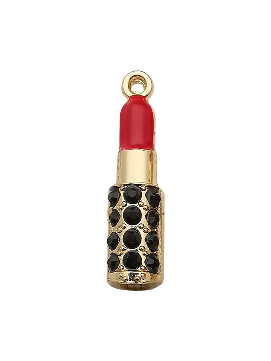 1 pc red-black lipstick 7x27mm-1.4g