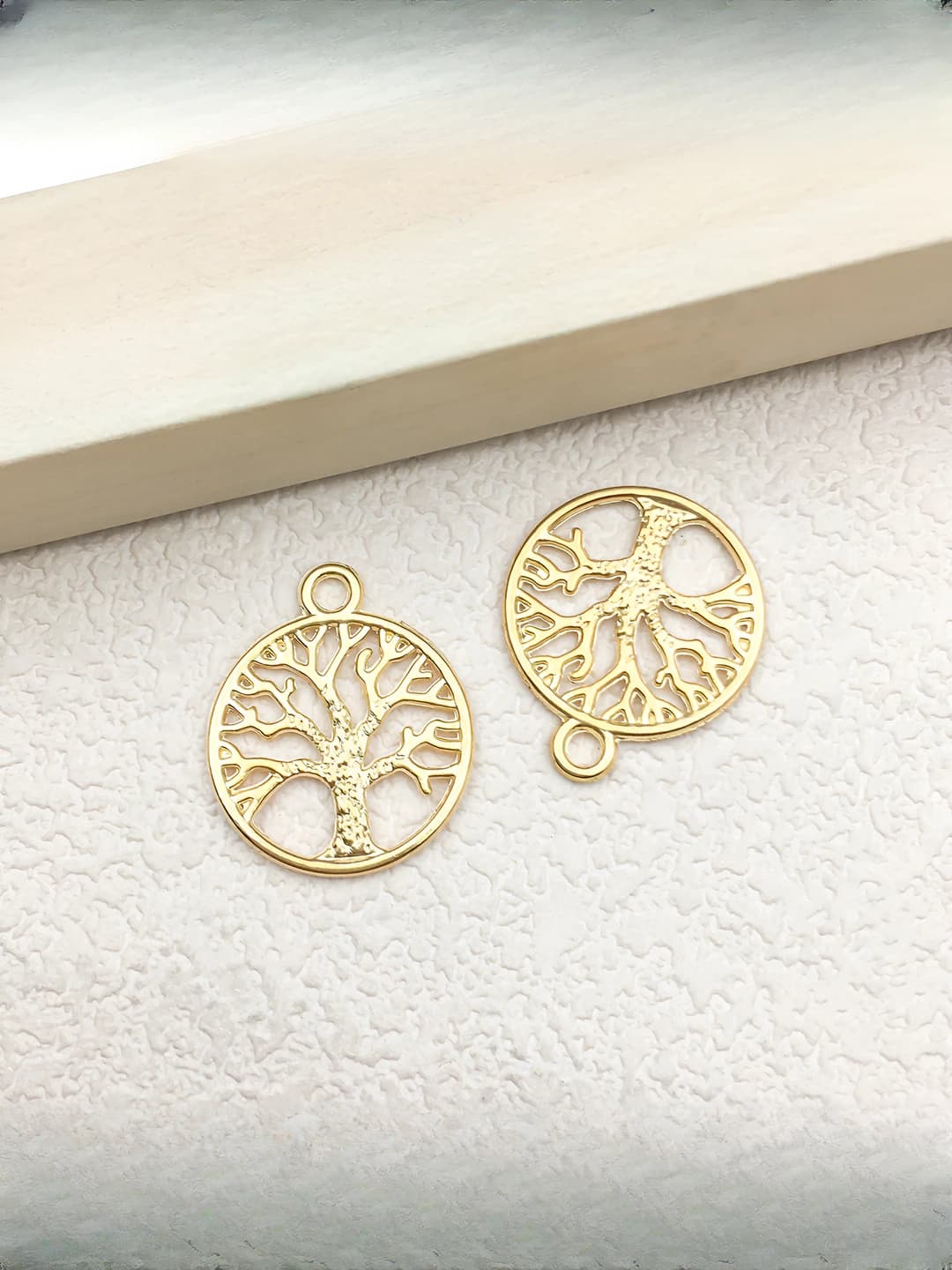 1 pc round tree of life 20x23.5mm-1.2g-11609