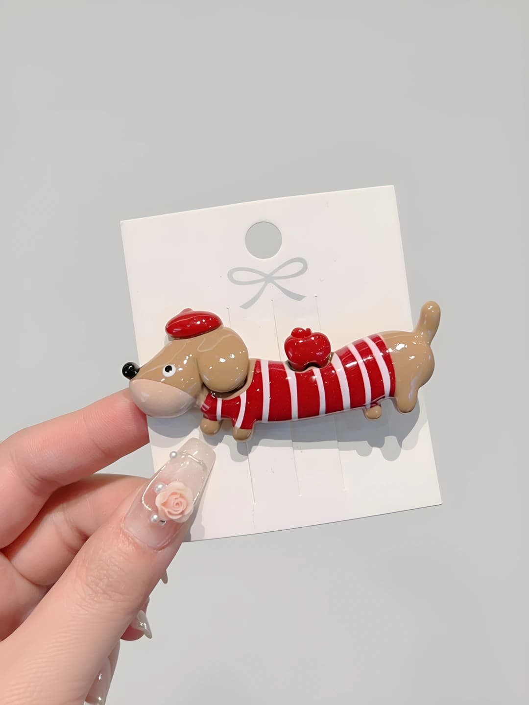 3# Red-coffee, 1 pc, ~4.5cm