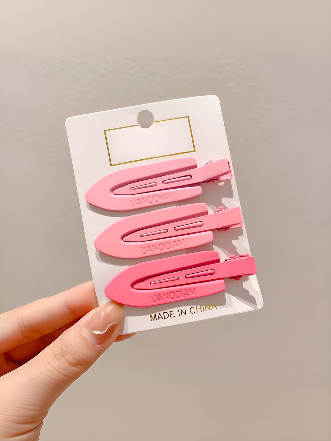 Pink - 3 pcs 7 cm