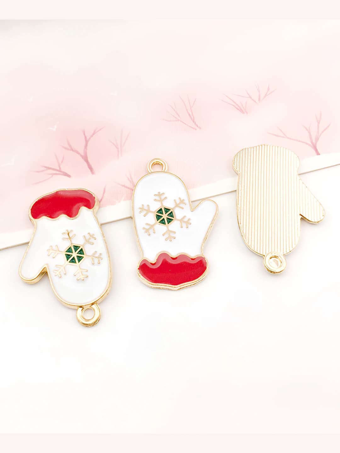Christmas gloves 15x25mm