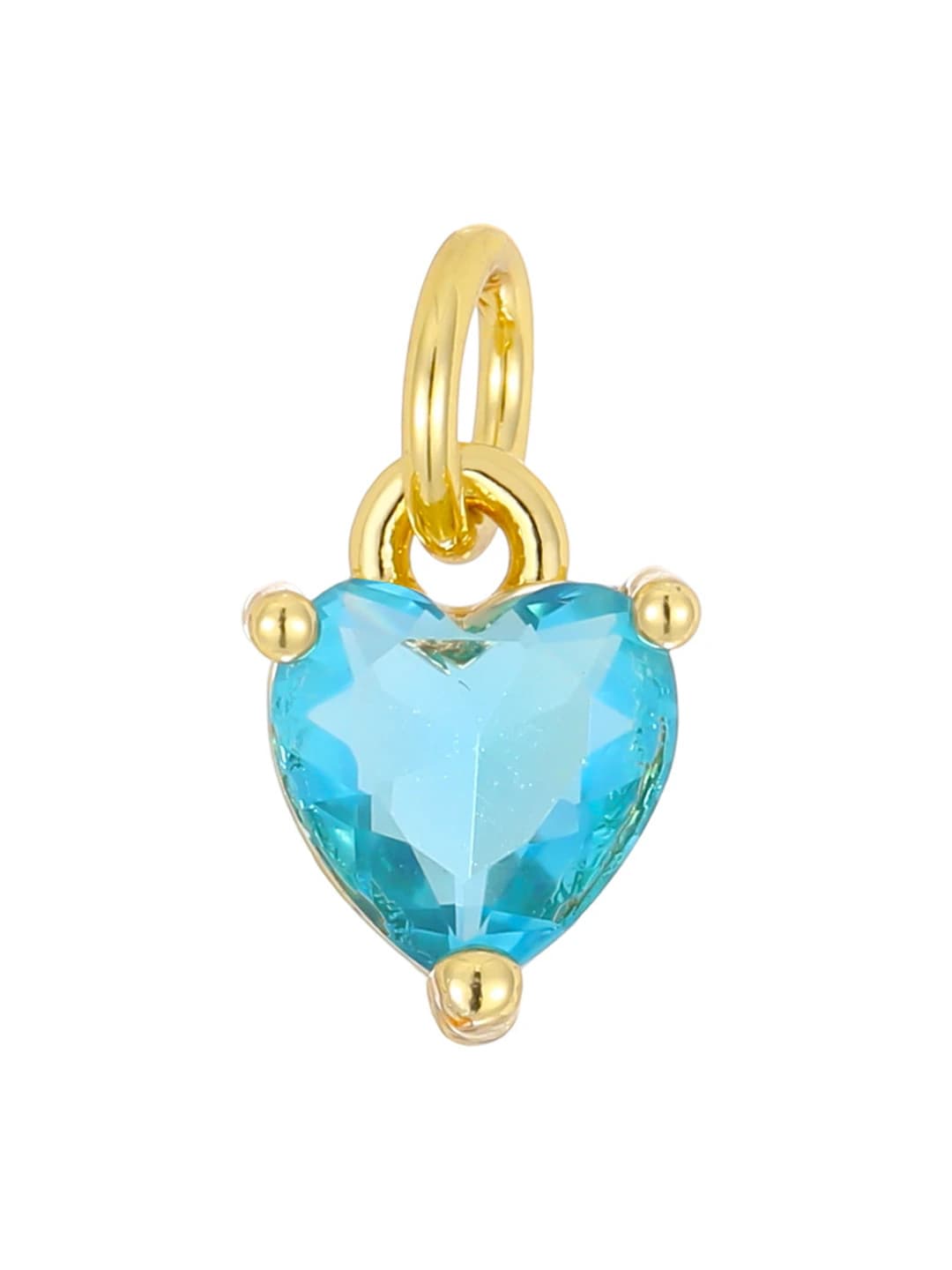 Gold-ocean blue (single pendant)