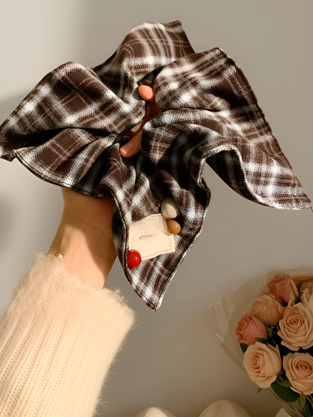2# Black & blue plaid