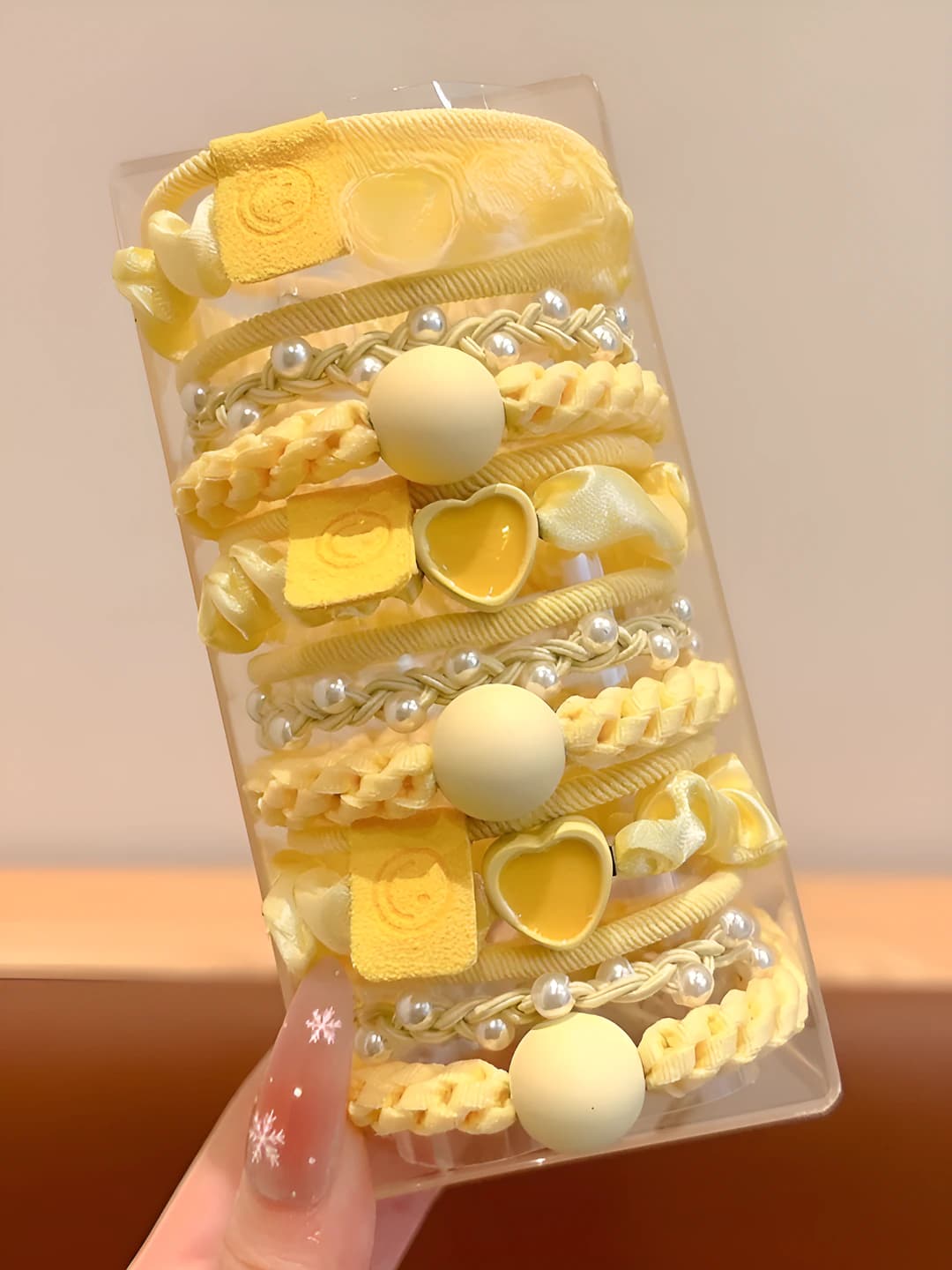 1# [Free box] Yellow 15 pcs
