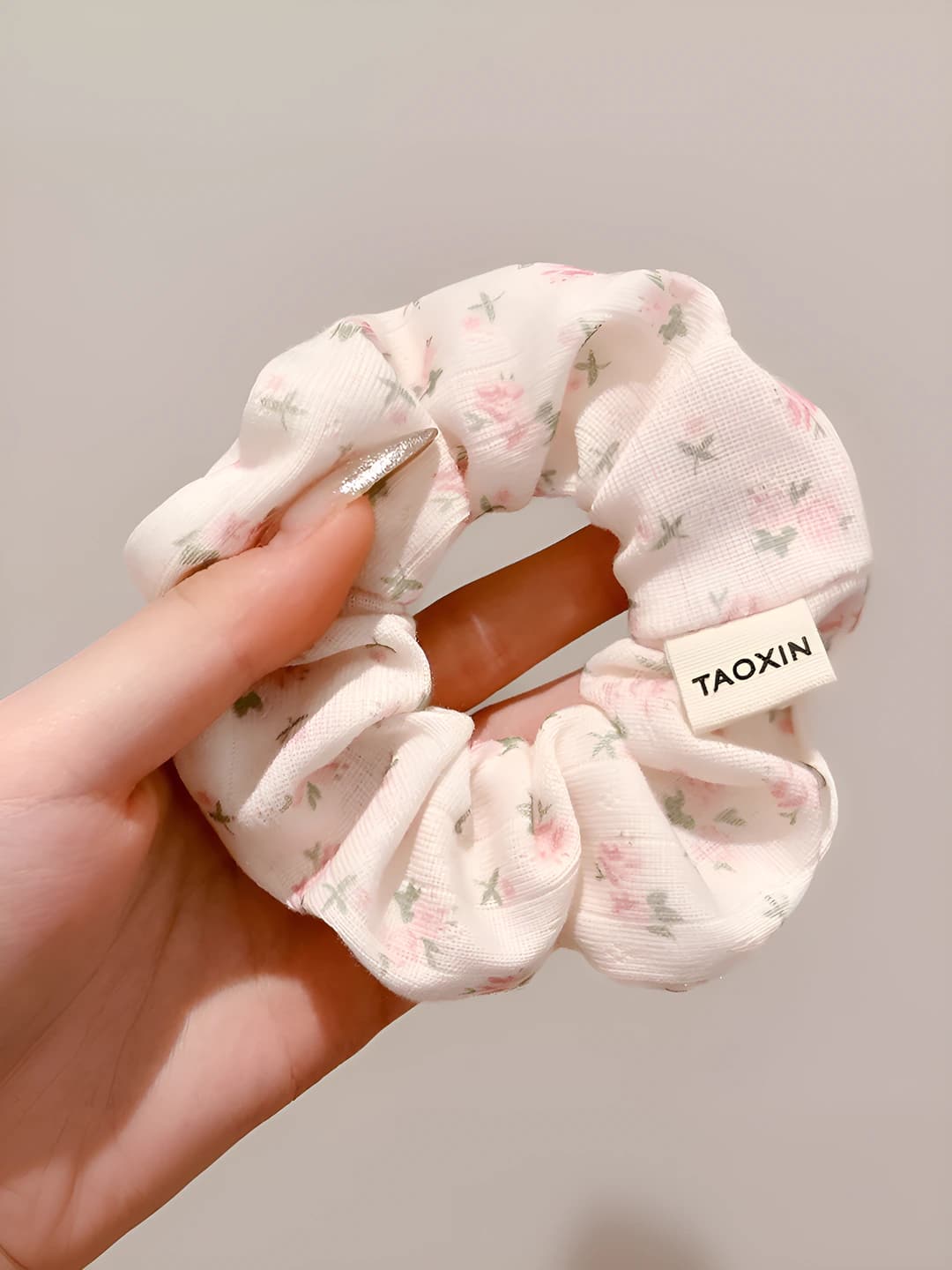 Pink, floral, 11 cm