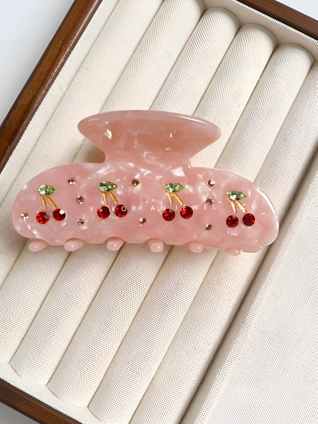 #7 Вишня мелкий цвет розовый 8 см