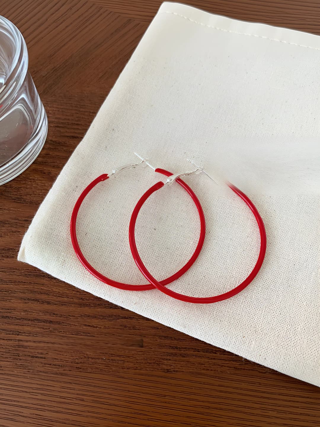 EQW038 5 cm thick 0.15 Red hoop