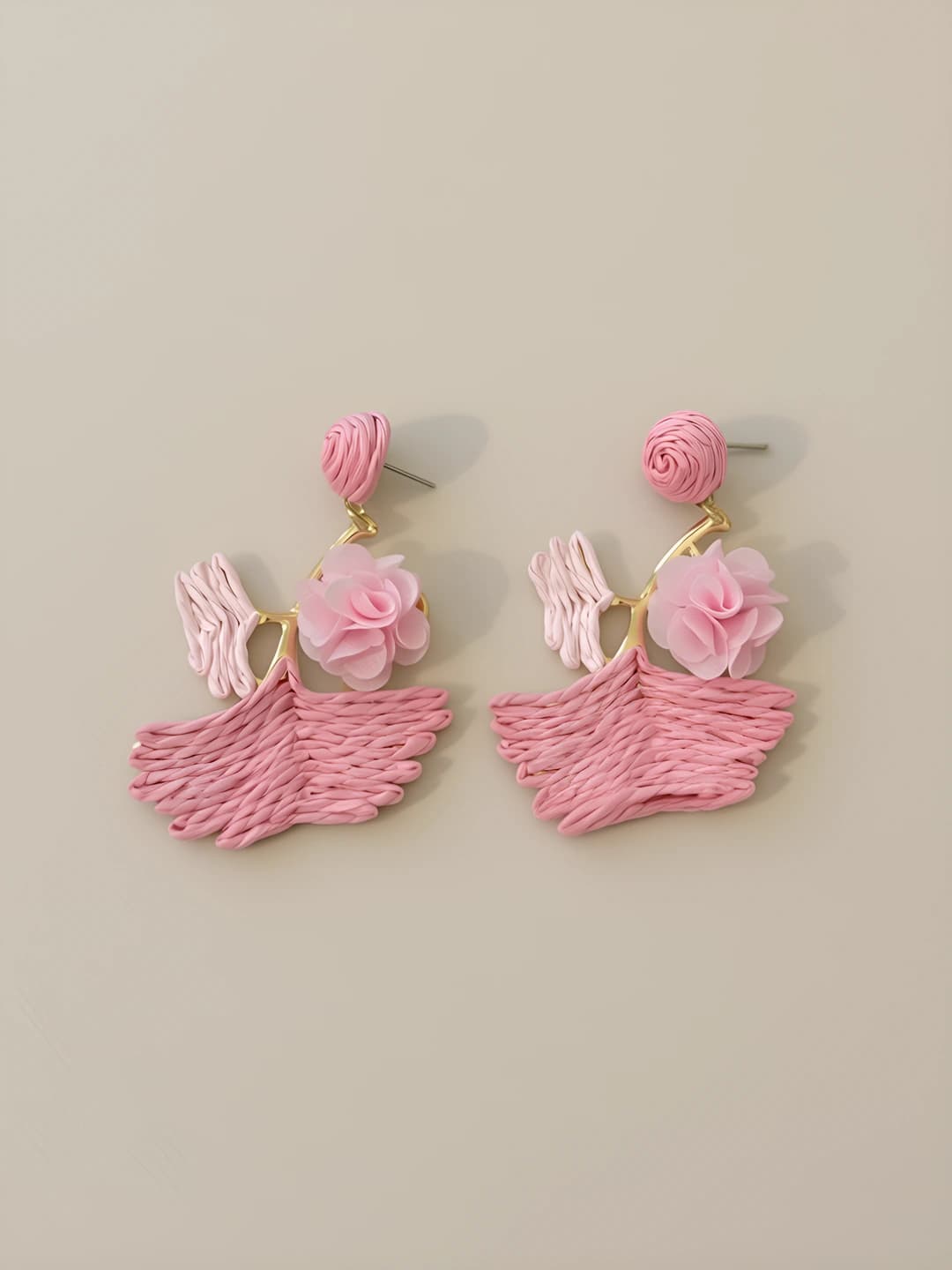 Pink, ginkgo, ~6.3 cm