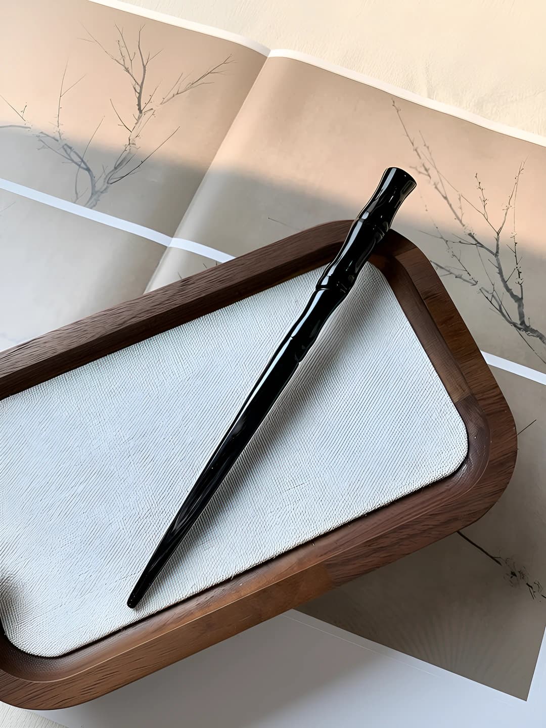 Rain 18 cm buffalo horn