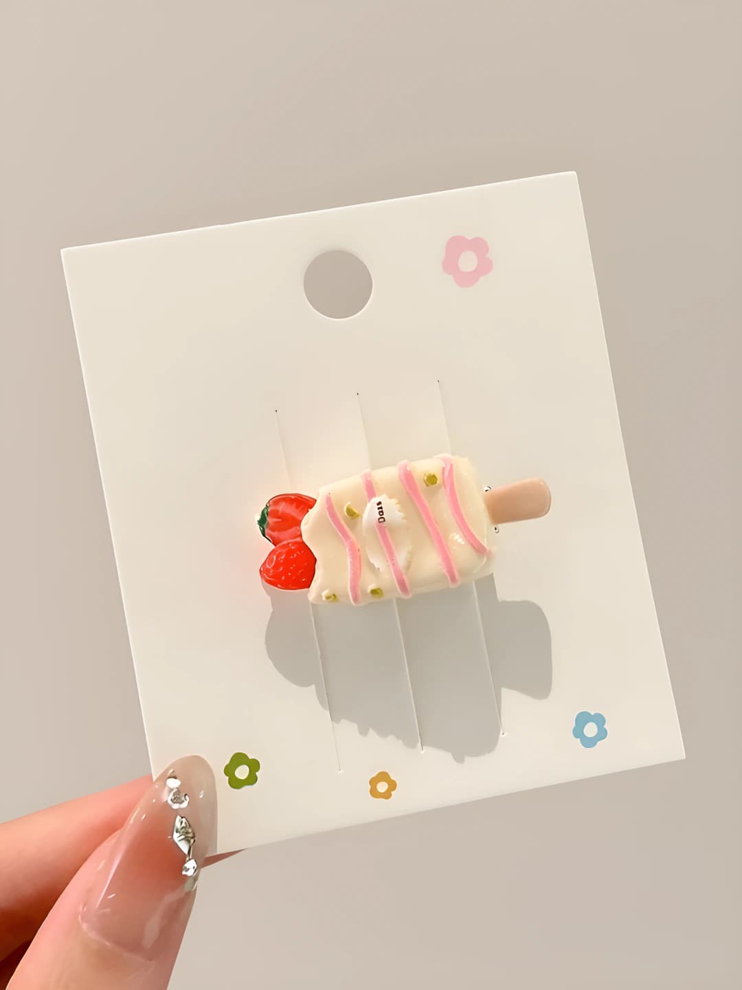 1# Muzdchi [Oqsimon] 2cm, muzdchi ~3.2cm
