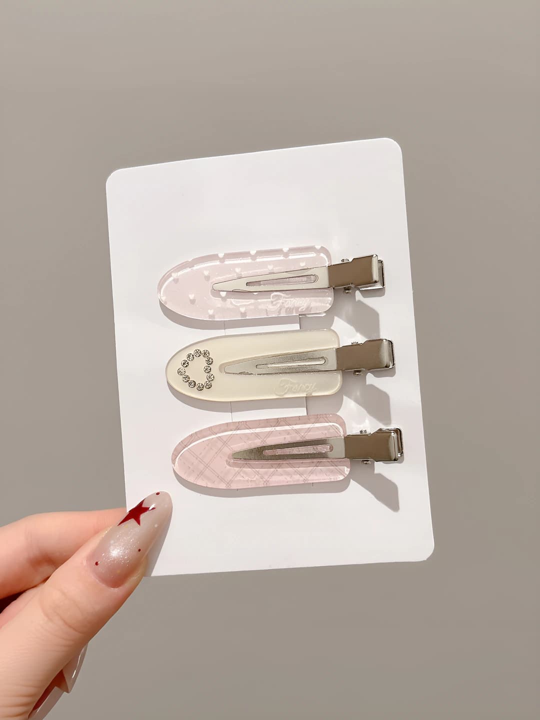 1# Pink, 3 pcs, ~6 cm