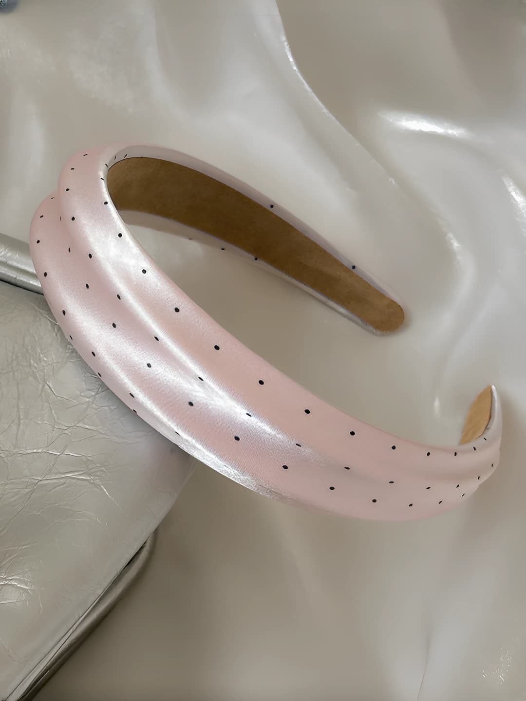 Pink polka dot