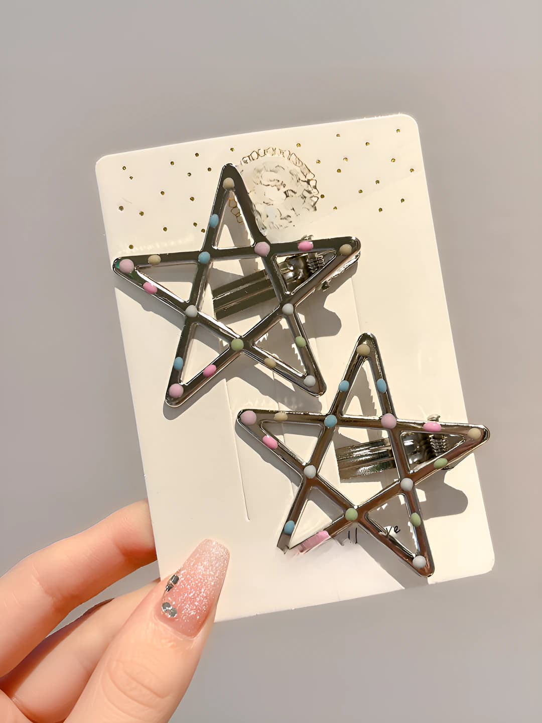 4# Cut-out star, 2 pcs