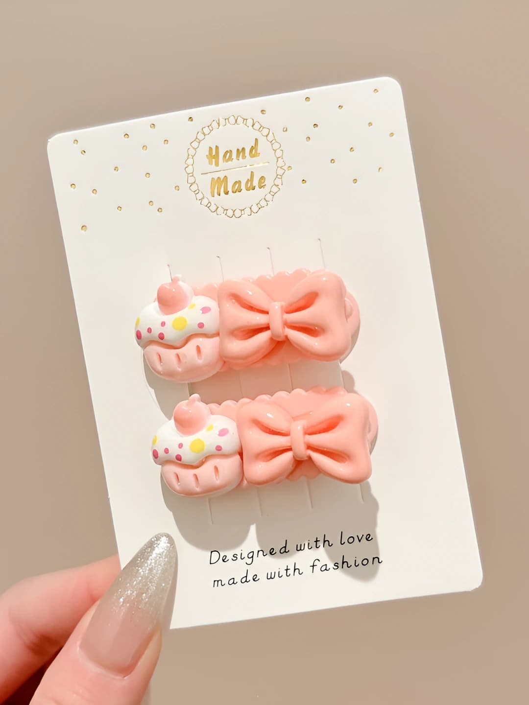 2# Волнистый зажим для торта 1 пара #4cm