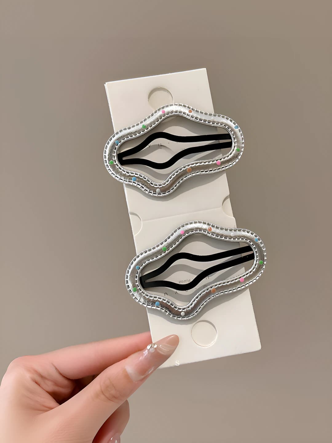 3# Silver clouds, 2 pcs