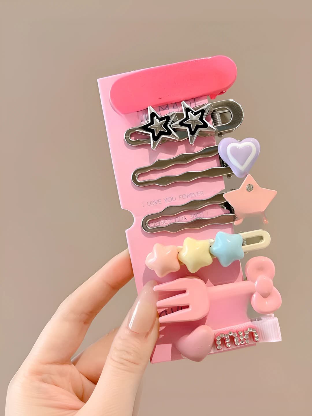 18# Colorful star, 7-piece set