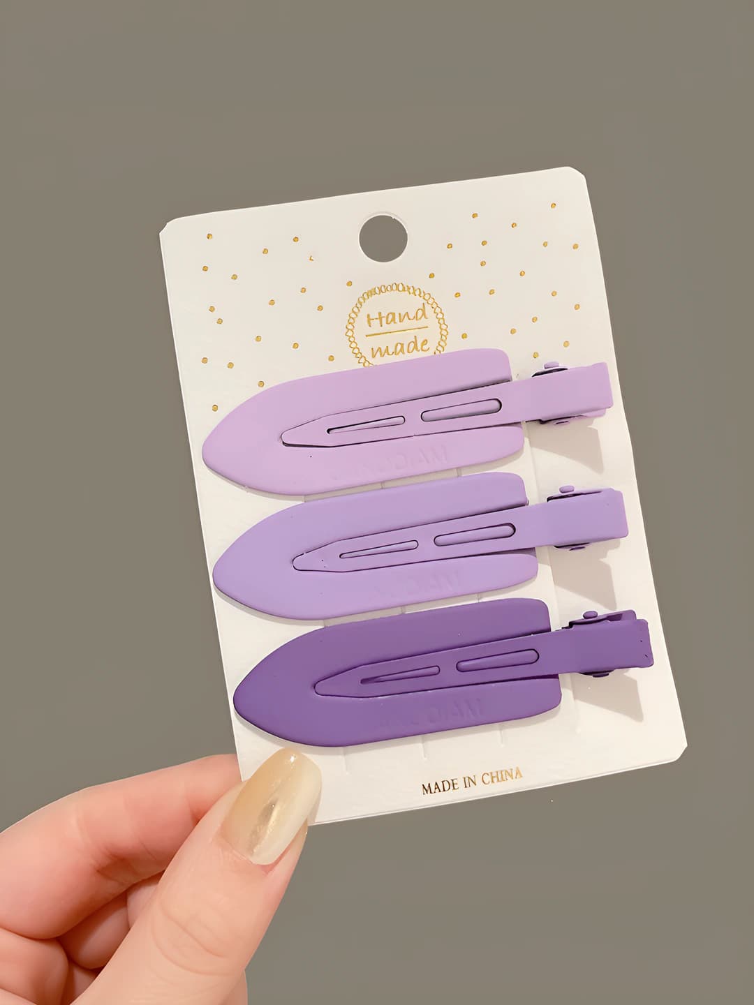 Purple - 3 pcs 7 cm