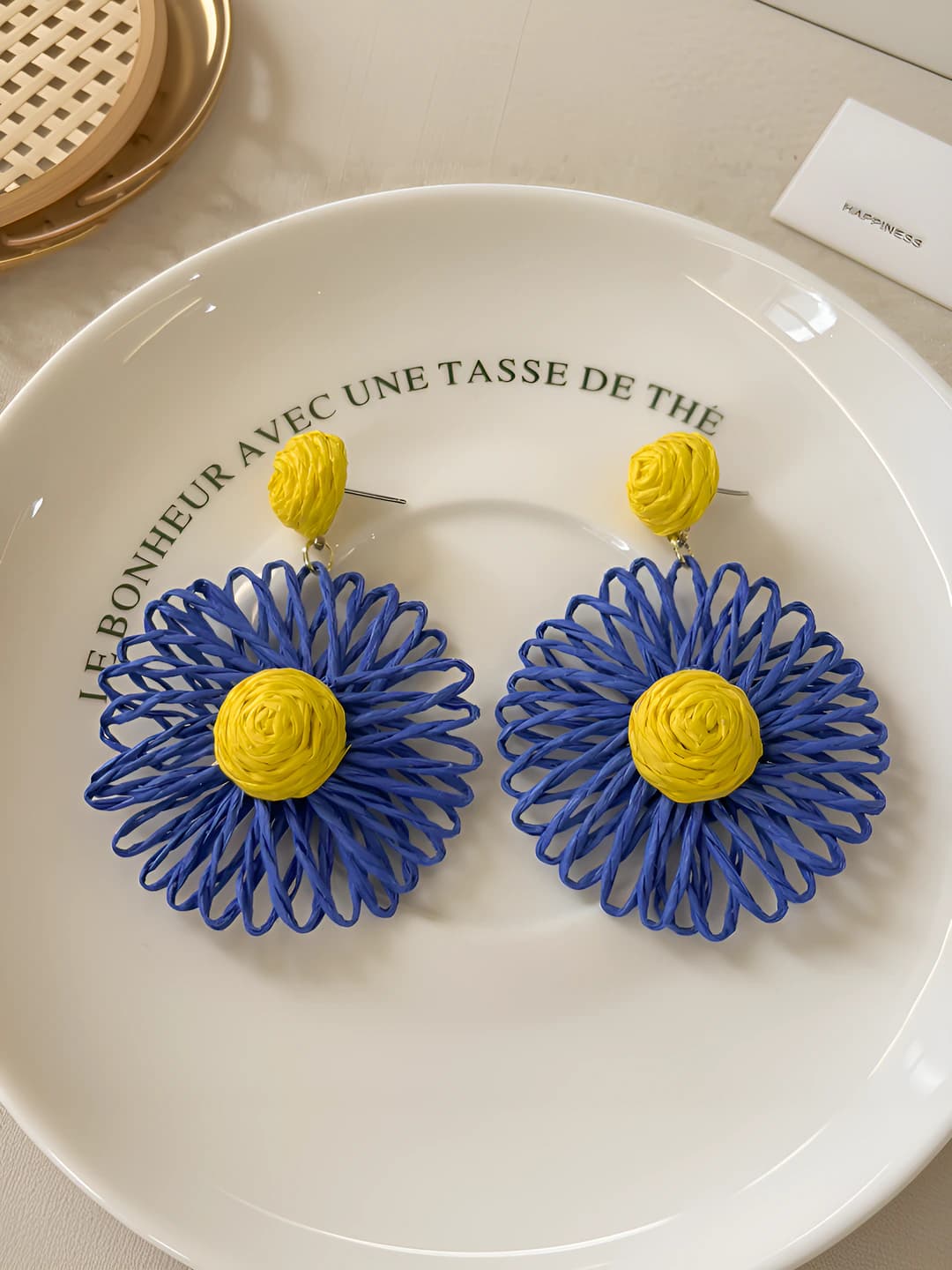 Blue sunflower
