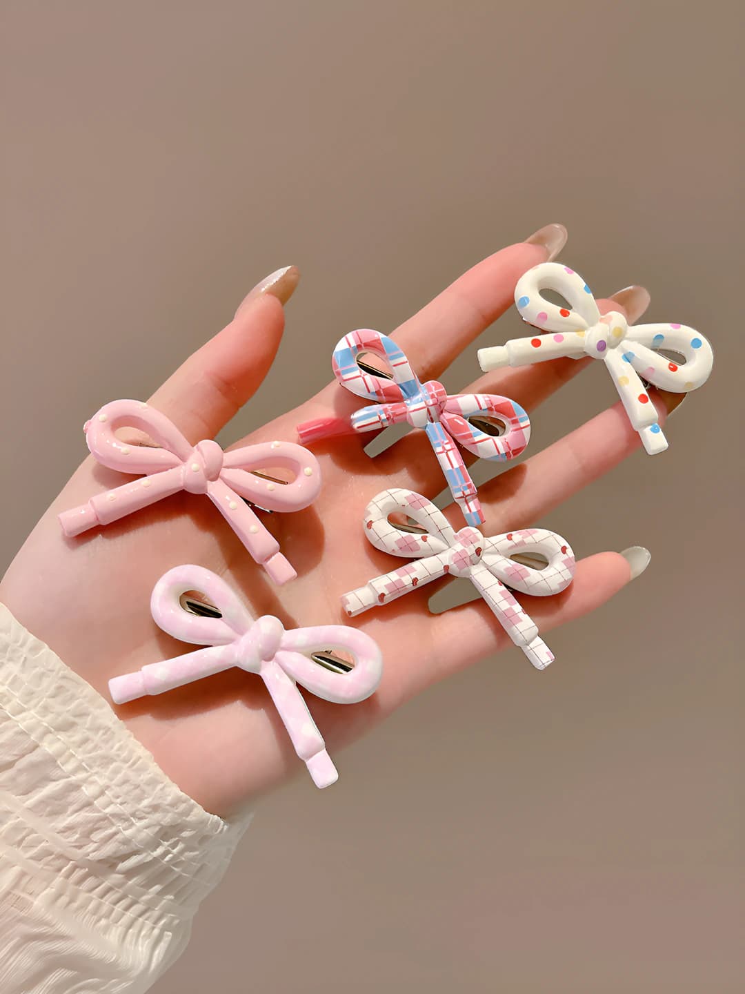 Pink butterfly, 5 pcs