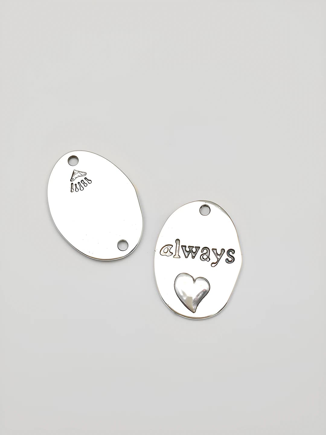 1 pc oval letters always 18x26mm-2g-7018